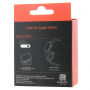 HAWEEL dunne transparante koffer / deksel voor Apple horloge 38mm - groen