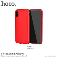 HOCO dunne HOCO beschermhoes voor Apple iPhone XS - rood