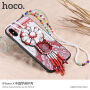 HOCO-beschermhoes met kralen voor Apple iPhone XS - blauw