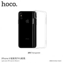 HOCO Lichtkap voor iPhone XS/iPhone X X - doorzichtig