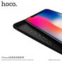 HOCO cover met carbon textuur voor Apple iPhone XS - zwart