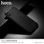 HOCO cover met carbon textuur voor Apple iPhone XS - zwart