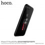 HOCO-bedekking met textielhouder voor Apple iPhone 7 / 8 - zwart