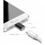 Adapter lightning female naar USB-C male - zilver