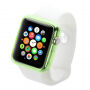 HAWEEL dunne transparante koffer / deksel voor Apple horloge 42mm - groen