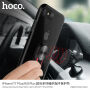 HOCO-bedekking met textielhouder voor Apple iPhone 7 Plus / 8 Plus - zwart