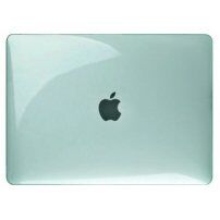 Glanzende transparante omslag voor MacBook Air 13" (A1932 / A2179 / A2337) - pastel groen