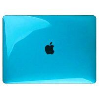 Glanzende transparante omslag voor MacBook Air 13" (A1932 / A2179 / A2337) - blauw
