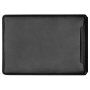 SOYAN enveloppe met kussen voor iPad tot 13" / MacBook tot 14" - zwart