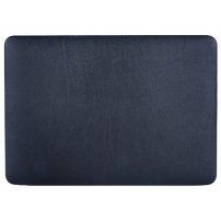 Hoes met lederen oppervlak voor MacBook Air 13" (A1237 / A1304  / A1369 / A1466) - zwart