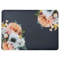 Mat transparante hoes voor MacBook Air 13" (A1237 / A1304  / A1369 / A1466) - bloemen