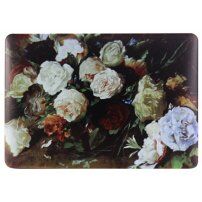 Matte hoes voor MacBook Air 13" (A1237 / A1304  / A1369 / A1466) - bloemen schilderen