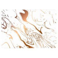 Matte hoes voor MacBook Air 13" (A1237 / A1304  / A1369 / A1466) - wit-goud