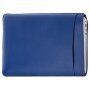 SOYAN kunstlederen enveloppe voor iPad tot 13" / MacBook tot 14" - donkerblauw