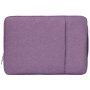 Universele tas met rits voor iPad tot 11" / MacBook tot 12" - violet