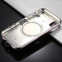 Stijlvolle hoes in retro-camera-ontwerp voor Apple iPhone XS - zwart
