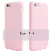 Gladde hoes van zacht plastic voor Apple iPhone 6 / 6S - rozig