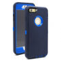 Super bestendige / stofdichte koffer voor Apple iPhone 6 / 6S - donkerblauw