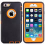 Super bestendige / stofdichte koffer voor Apple iPhone 6 / 6S - zwart