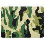 Matte hoes met camouflagepatroon voor MacBook Pro 13" (A1706 / A1708 / A1989 / A2159) - groen
