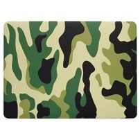 Matte hoes met camouflagepatroon voor MacBook Pro 13" (A1706 / A1708 / A1989 / A2159) - groen