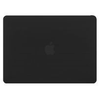 Mat transparante hoes voor MacBook Pro 13" (A1706 / A1708 / A1989 / A2159) - zwart