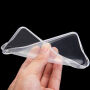 Transparante hoes van zacht plastic voor Apple iPhone 5 / 5S / SE (2016)