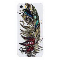 Beschermhoes die in het donker glanst voor iPhone 5 / 5S / SE (2016) - veer