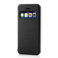 Klapkist met vizier voor iPhone SE (2016) / 5 / 5S - zwart