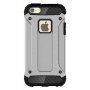 Super bestendige" Armor" hoes voor iPhone 5 / 5S / SE (2016) - zilver