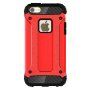 Super bestendige" Armor" hoes voor iPhone 5 / 5S / SE (2016) - rood