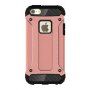 Super bestendige" Armor" hoes voor iPhone 5 / 5S / SE (2016) - roze-goud