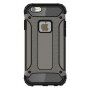 Super bestendige" Armor" hoes voor iPhone 6 / 6S - koffiebruin