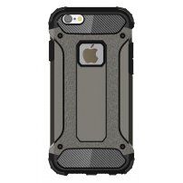 Super bestendige" Armor" hoes voor iPhone 6 / 6S - koffiebruin