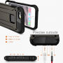 Super bestendige" Armor" hoes voor iPhone 6 / 6S - koffiebruin