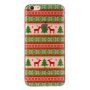 Beschermhoes voor iPhone 6 / 6S - kerstbomen