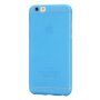Uiterst dunne plastic hoes voor iPhone 6 / 6S - met bescherming van de camera aan de achterzijde - blauw