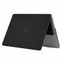 Mat transparante hoes voor MacBook 12" (A1534) - zwart