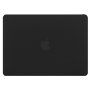 Mat transparante hoes voor MacBook 12" (A1534) - zwart