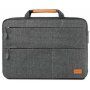 Multifunctionele draagkoffer met standaard voor MacBook tot 16" - grauw