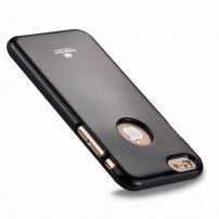 MERCURY GOOSPERY beschermend glitterdeksel voor Apple iPhone 6 / 6S - zwart