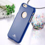 MERCURY GOOSPERY beschermend glitterdeksel voor Apple iPhone 6 / 6S - donkerblauw
