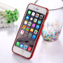 MERCURY GOOSPERY beschermend glitterdeksel voor Apple iPhone 6 / 6S - rood
