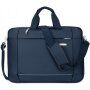 Luxe tas / rugzak voor iPad / MacBook tot 17" - donkerblauw