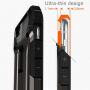 Super bestendige "Armor"-afdekking voor Apple iPhone 6 Plus - zwart