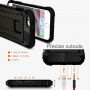 Super bestendige "Armor"-afdekking voor Apple iPhone 6 Plus - zwart