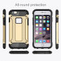 Super bestendige "Armor"-afdekking voor Apple iPhone 6 Plus - goud