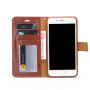 2in1 Beschermende Verwijderbare Flip Case voor Apple iPhone 7 Plus / 8 Plus - bruin