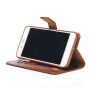 2in1 Beschermende Verwijderbare Flip Case voor Apple iPhone 7 Plus / 8 Plus - bruin