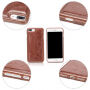 2in1 Beschermende Verwijderbare Flip Case voor Apple iPhone 7 Plus / 8 Plus - bruin